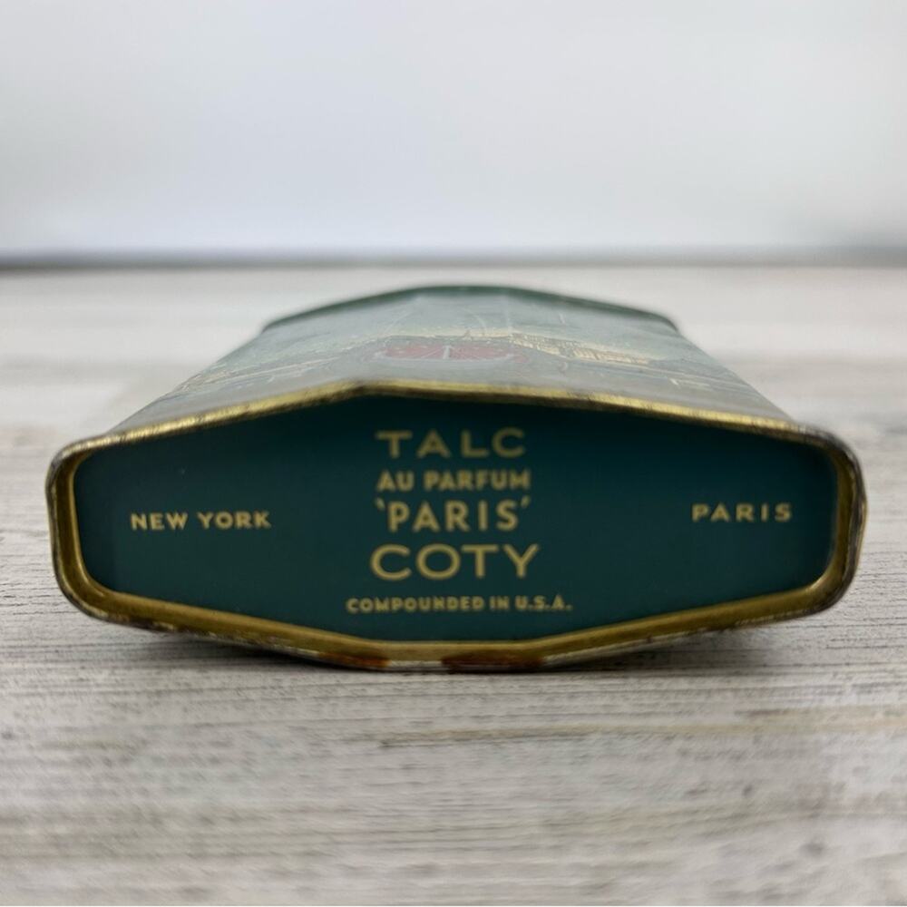 Vintage 1920's Tin Paris De Coty Talc Paris - Picture 6 of 6